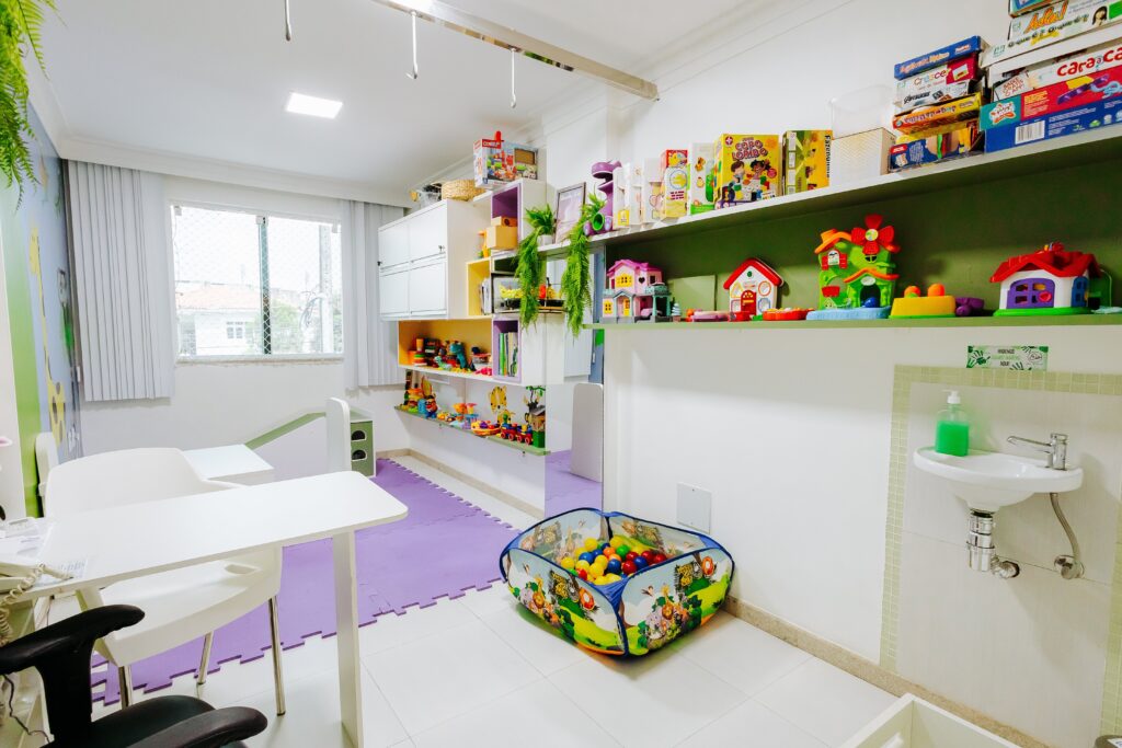 Ambiente de integração sensorial na Clínica ELO Saúde Integrada Aracaju