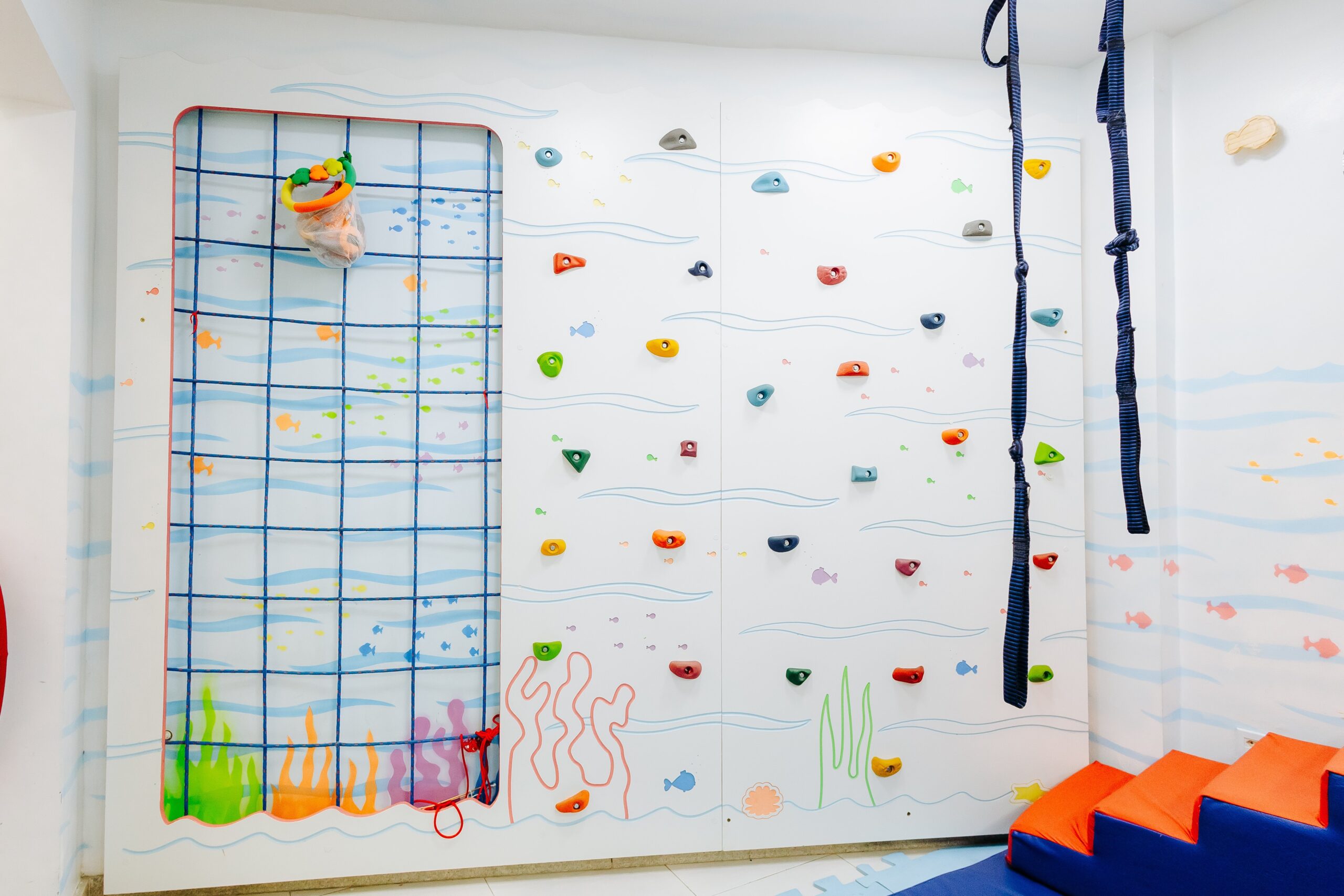 Ambiente de musicoterapia infantil da Clínica Elo Saúde Integrada Aracaju SE